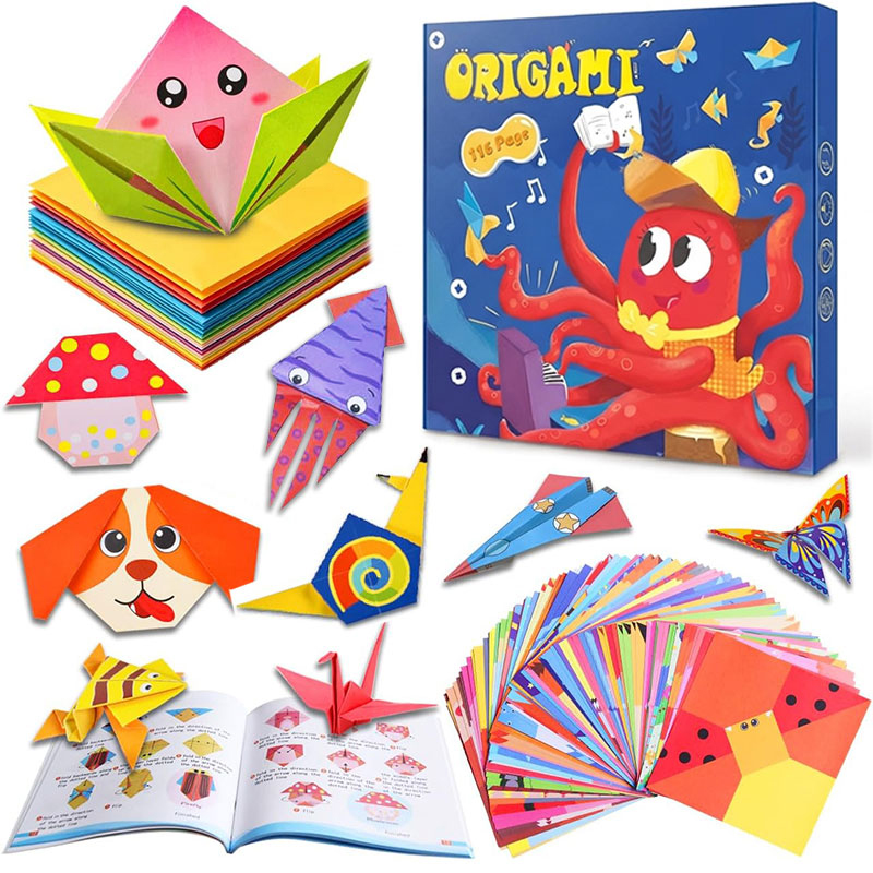 Art Craft In Paper - Origami Paper Craft Kits Guiding Book