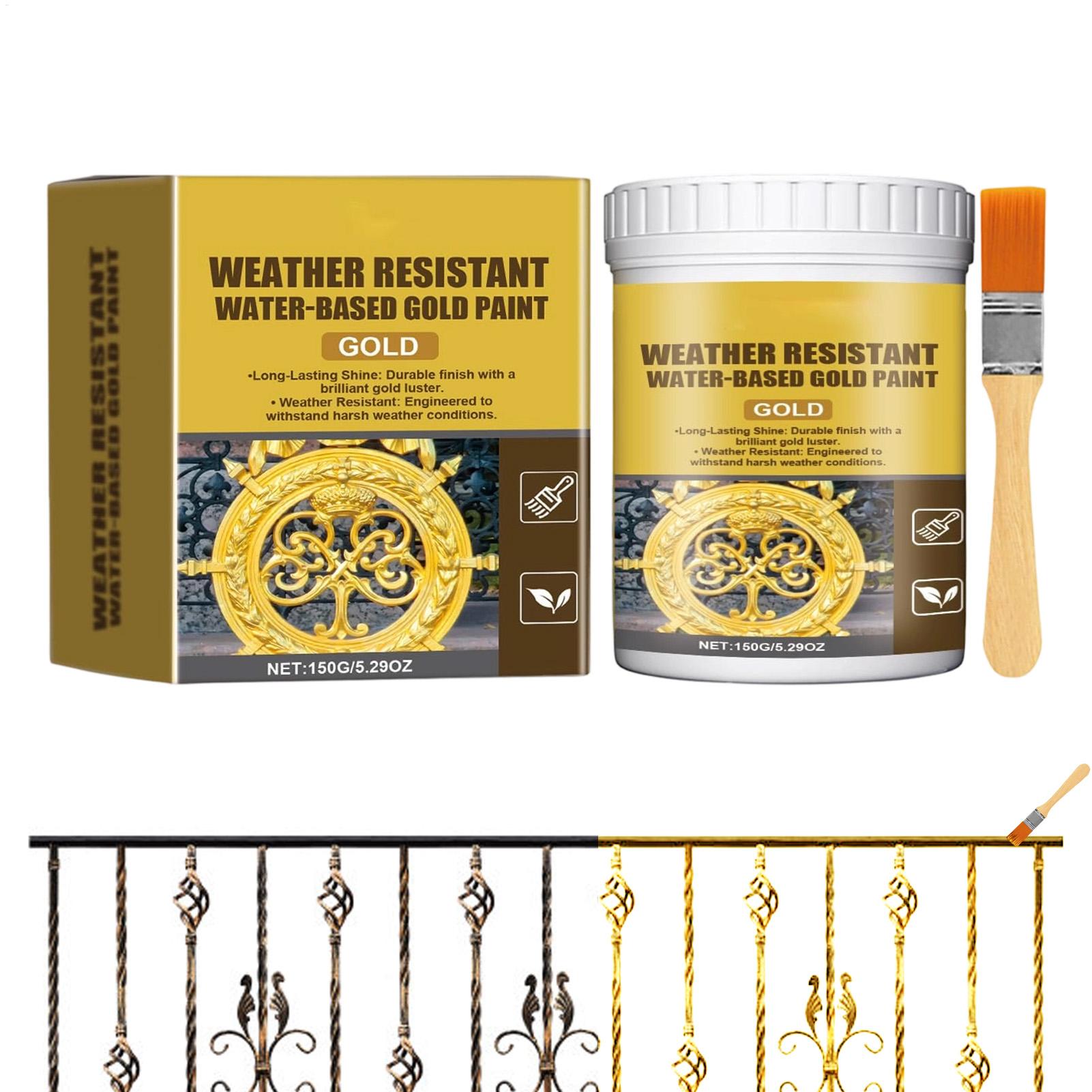 Art Craft Furniture - Gold Paint 150g Metal Art Liquid