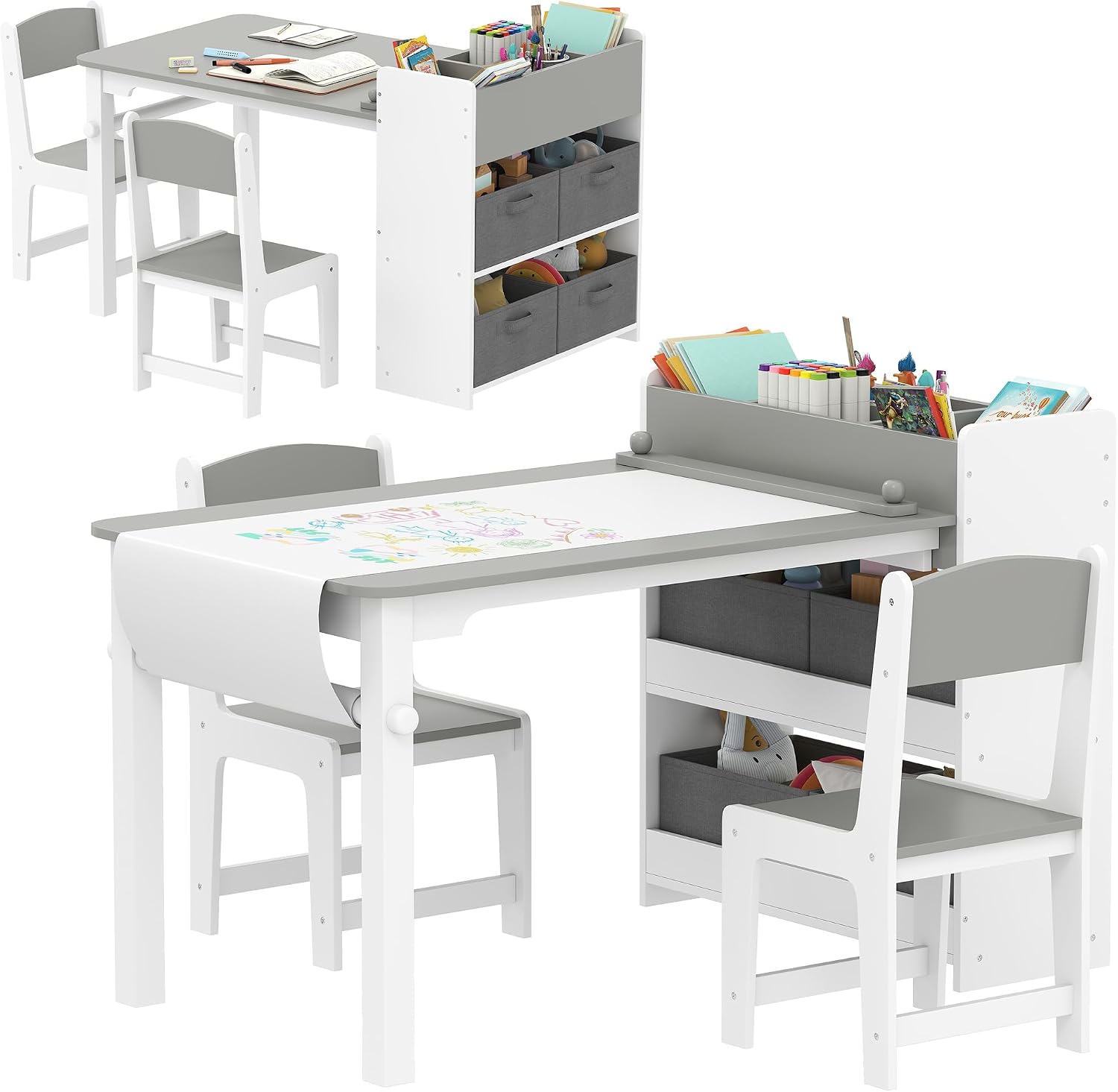 Art Craft Toddlers - Kids Art Table & Easel Chair