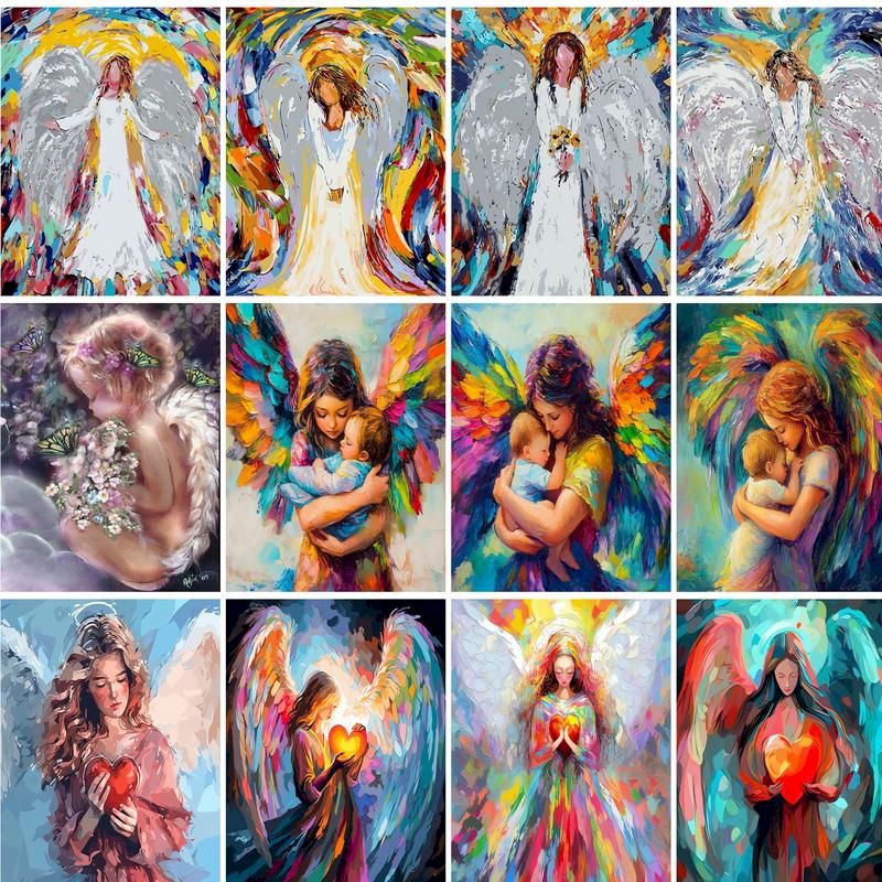 Art Craft Number - PhotoCustom Oil Painting By Numbers Handpainted