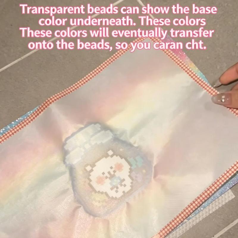 Art Craft In Paper - Gradient Glitter Fuse Bead Ironing Sheets