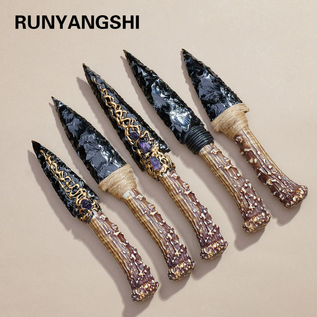 Art Craft Knife - 1PC Crystal Obsidian model | Natural