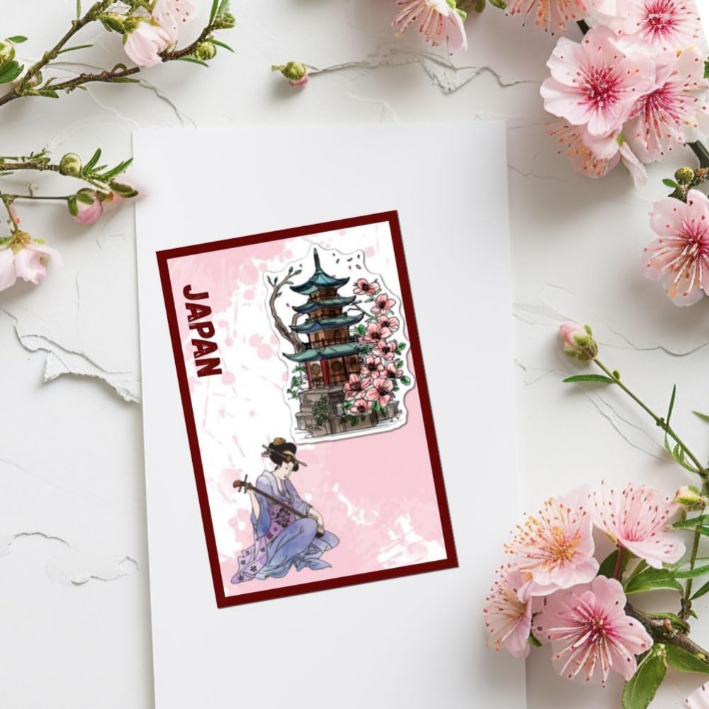 1Sheet Landscape Clear Stamps  - Rubber Stamp Blank ulasan dan harga