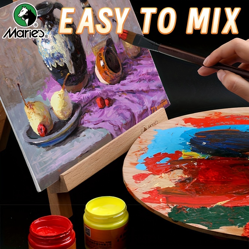 Marie's Black Acrylic Paint,1p - Acrylic Pour Paint ulasan dan harga