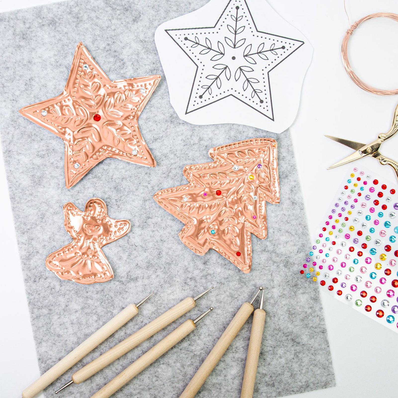 Embossing Foil 8 Pieces Alumin - Art Craft In Paper ulasan dan harga