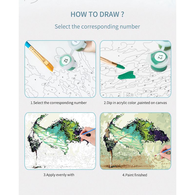 GATYZTORY Seaside Rose Paintin - Art Craft Ideas For Adults ulasan dan harga