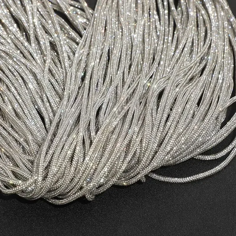 Rhinestone Crystal Shoelaces & - Art Craft Material ulasan dan harga