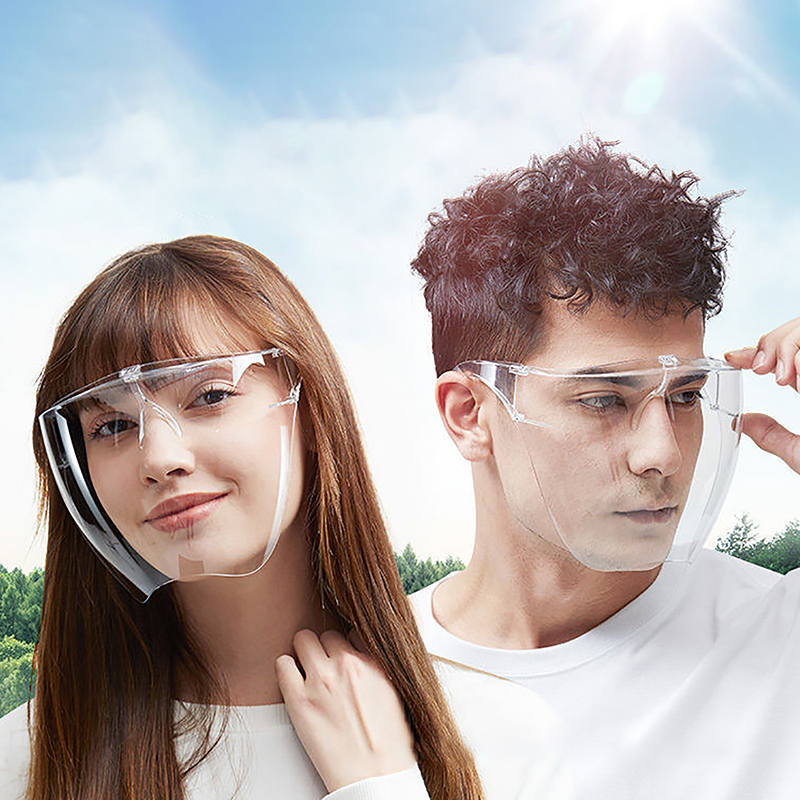 1 Pcs Full Face Transparent Hi - Art Craft Definition ulasan dan harga