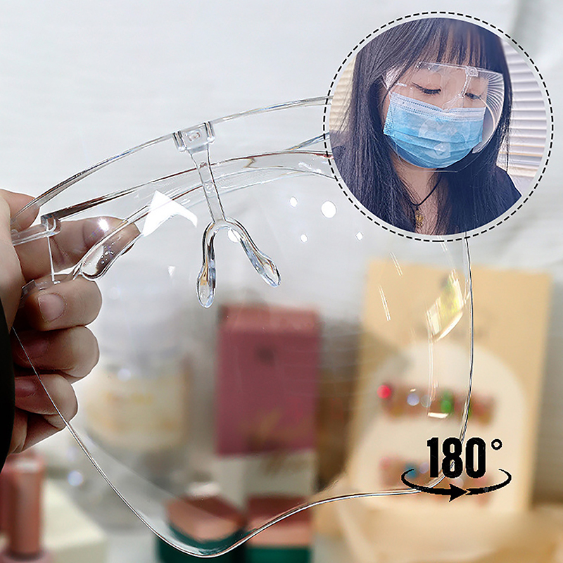 1 Pcs Full Face Transparent Hi - Art Craft Definition ulasan dan harga