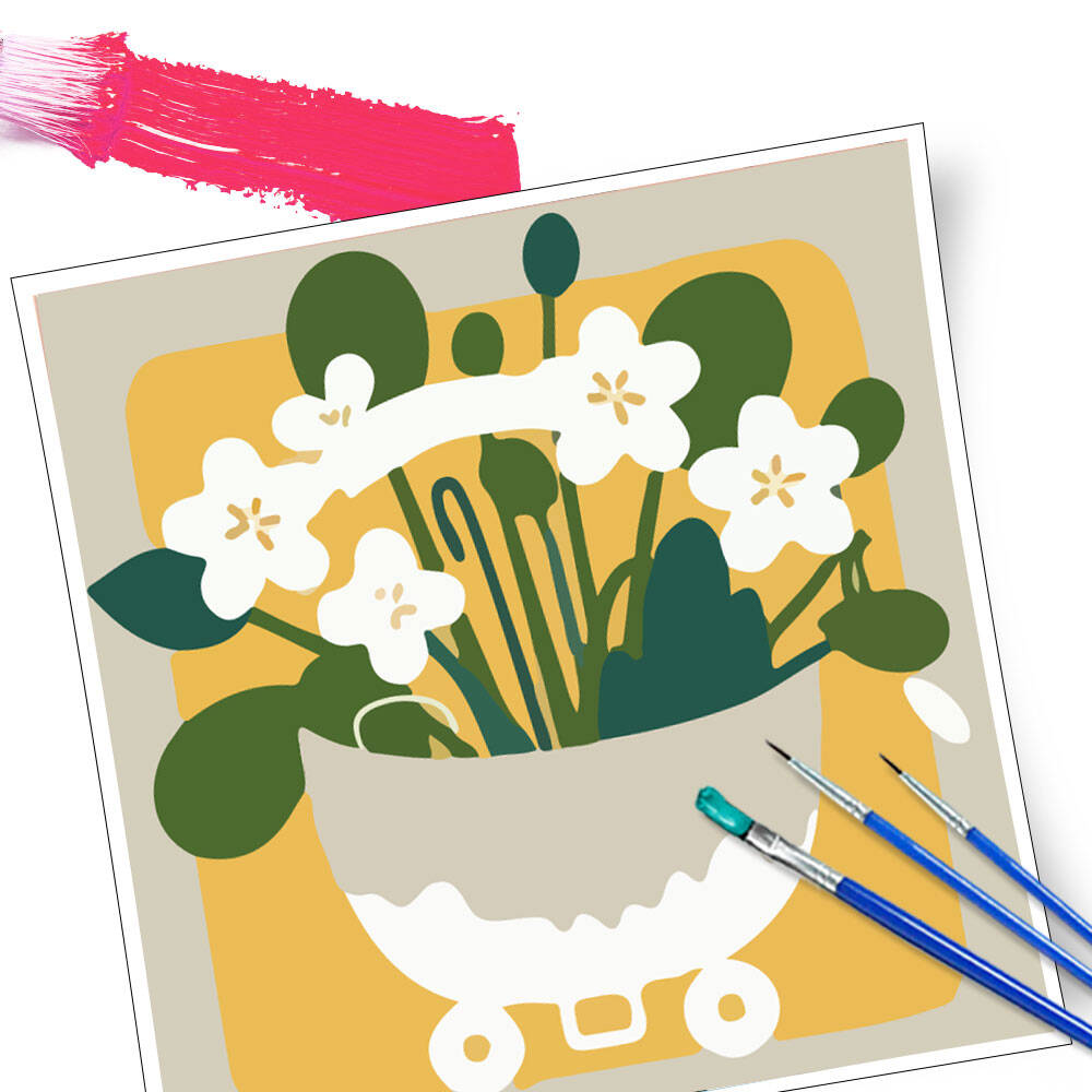 HUACAN Easy-to-learn Colorful  - Art Craft Number ulasan dan harga