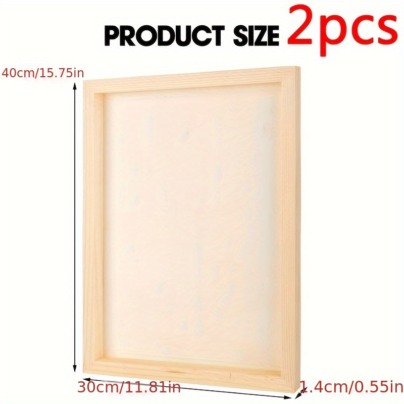 2PCS Wood Panel Board, Wood Ca - Acrylic Pour Paint ulasan dan harga