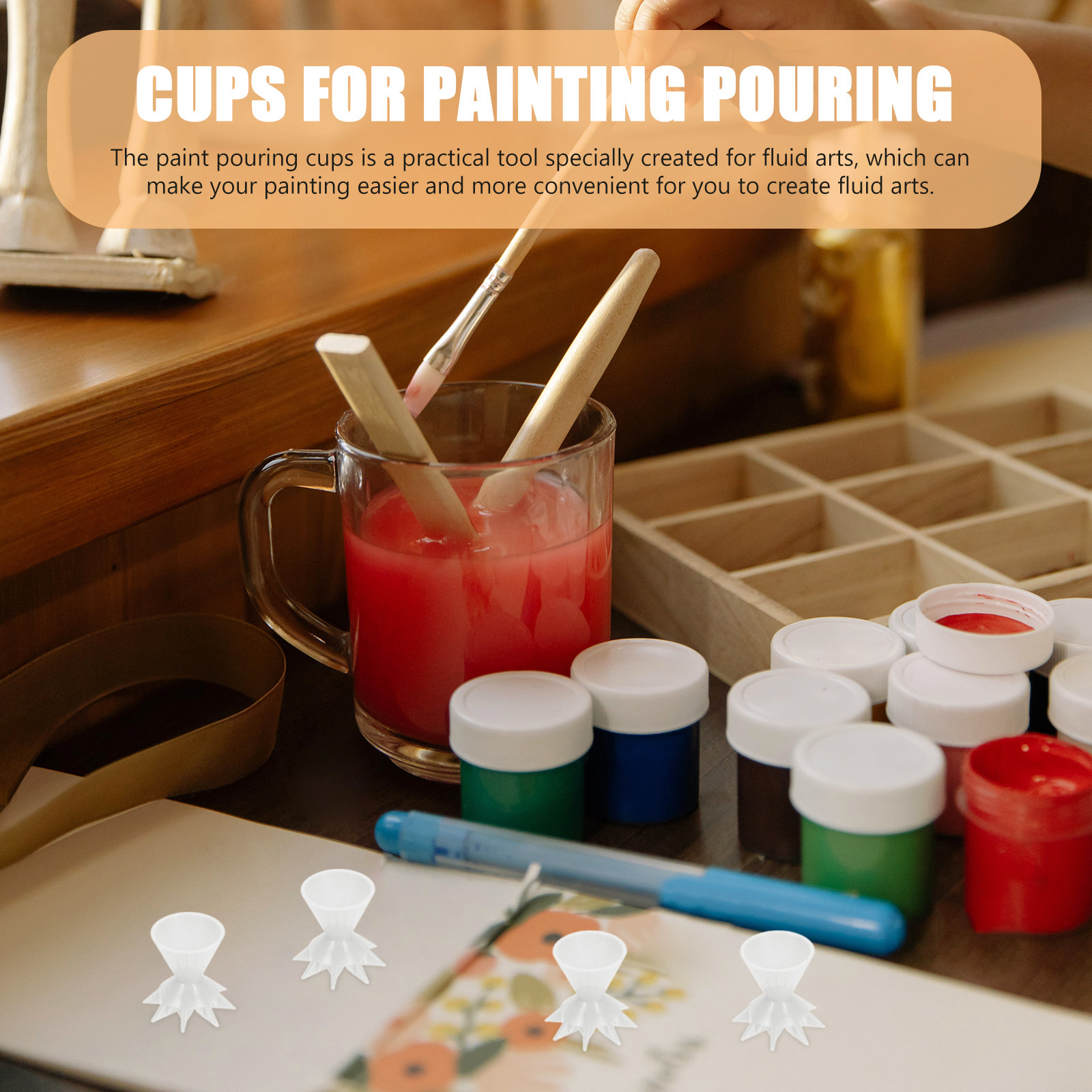Painting Mini Funnel Small Siz - Acrylic Pour Paint ulasan dan harga