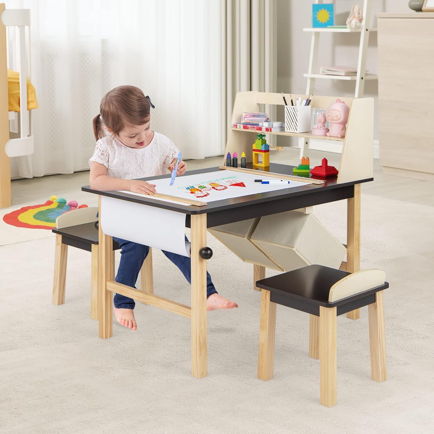 Kids Art Table and Chair Set,  - Art Craft Toddlers ulasan dan harga