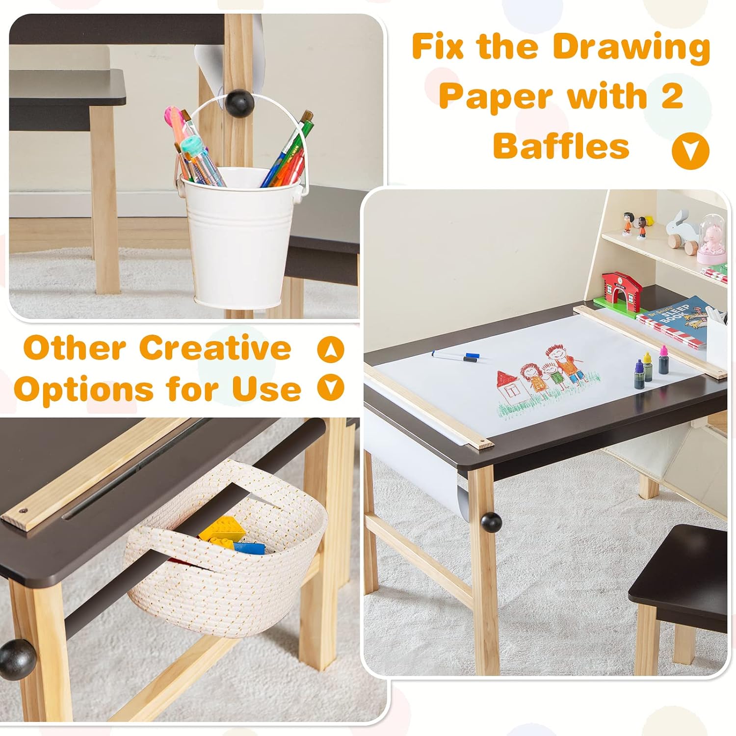 Kids Art Table and Chair Set,  - Art Craft Toddlers ulasan dan harga