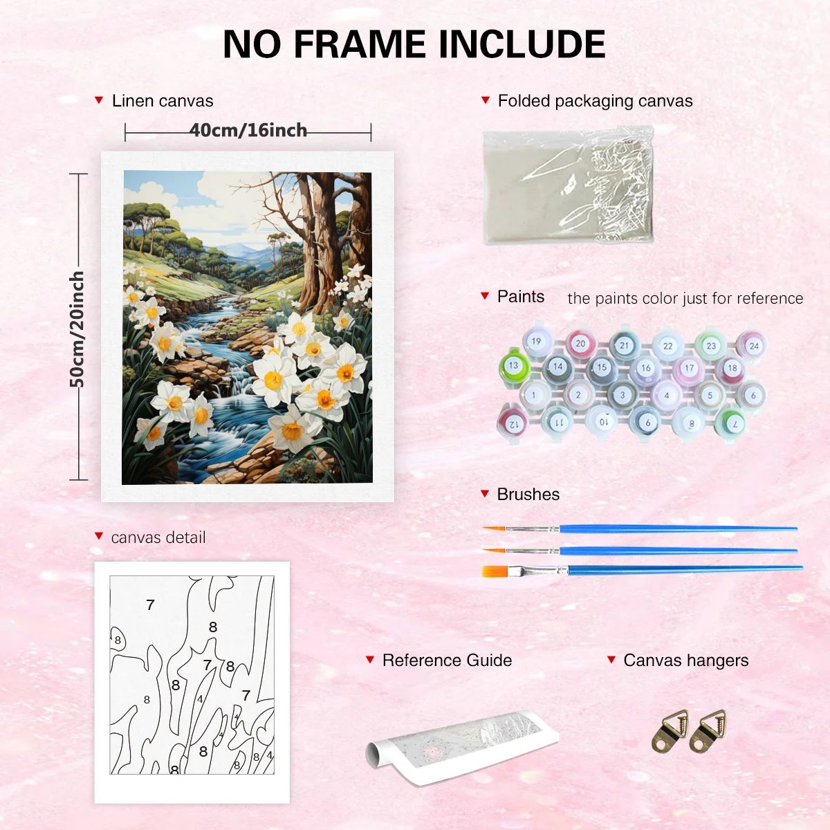 GATYZTORY Seaside Rose Paintin - Art Craft Ideas For Adults ulasan dan harga