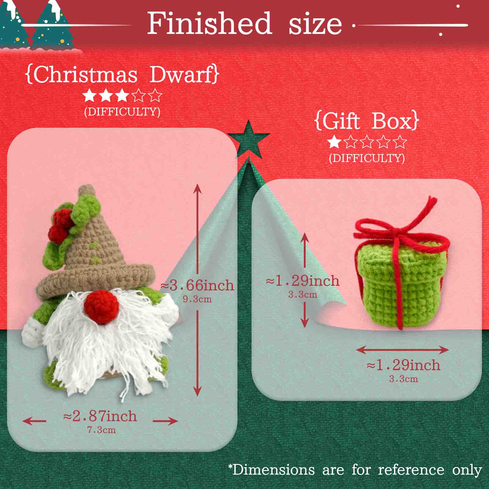 YAMAXIN 2PC Christmas Themed C - Art Craft Easy ulasan dan harga