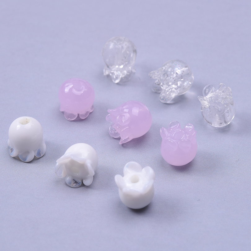 10pcs Handmade Glass Jellyfish - Art Craft Jellyfish ulasan dan harga