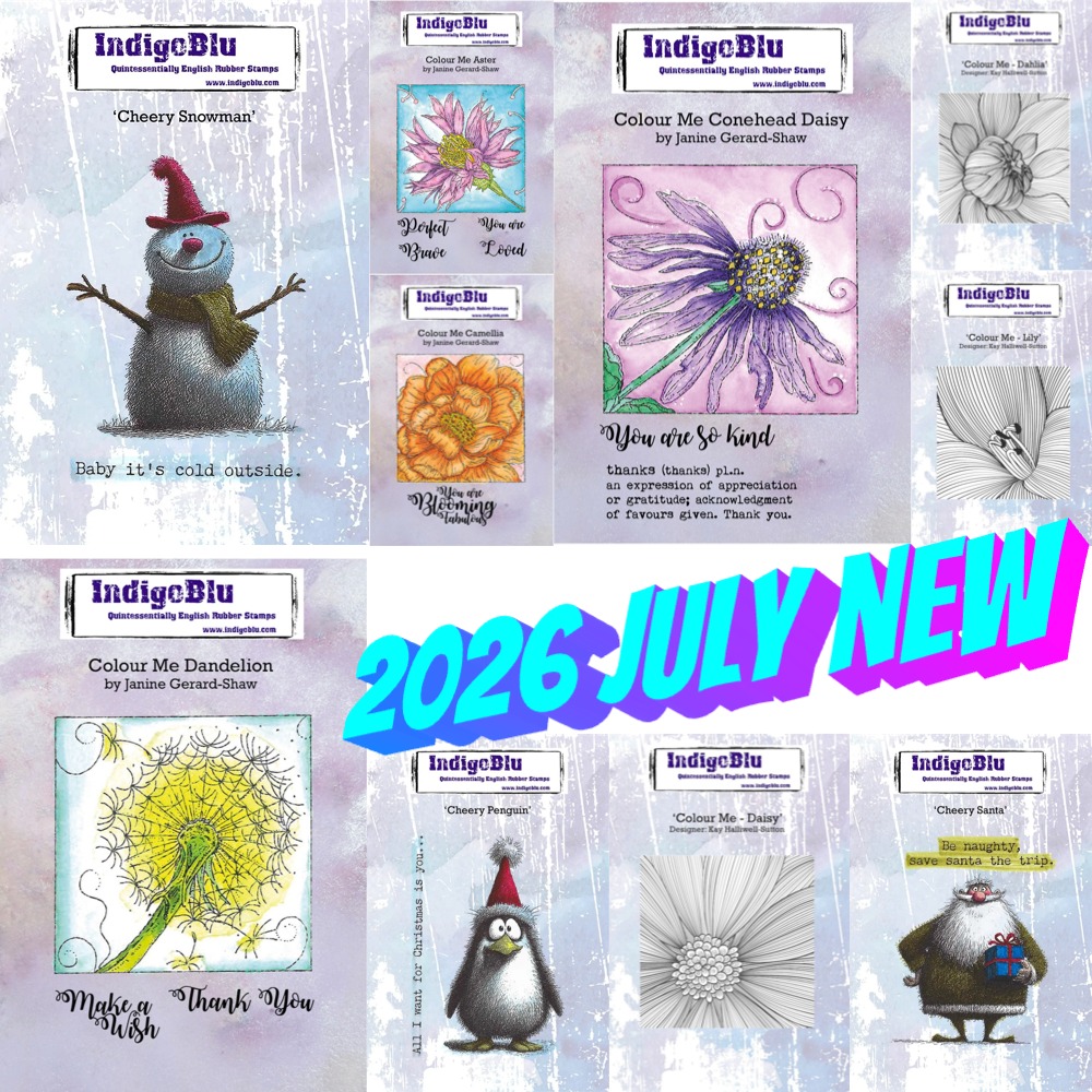 2026 July New Aster Flower Ima - Rubber Stamp Blank ulasan dan harga