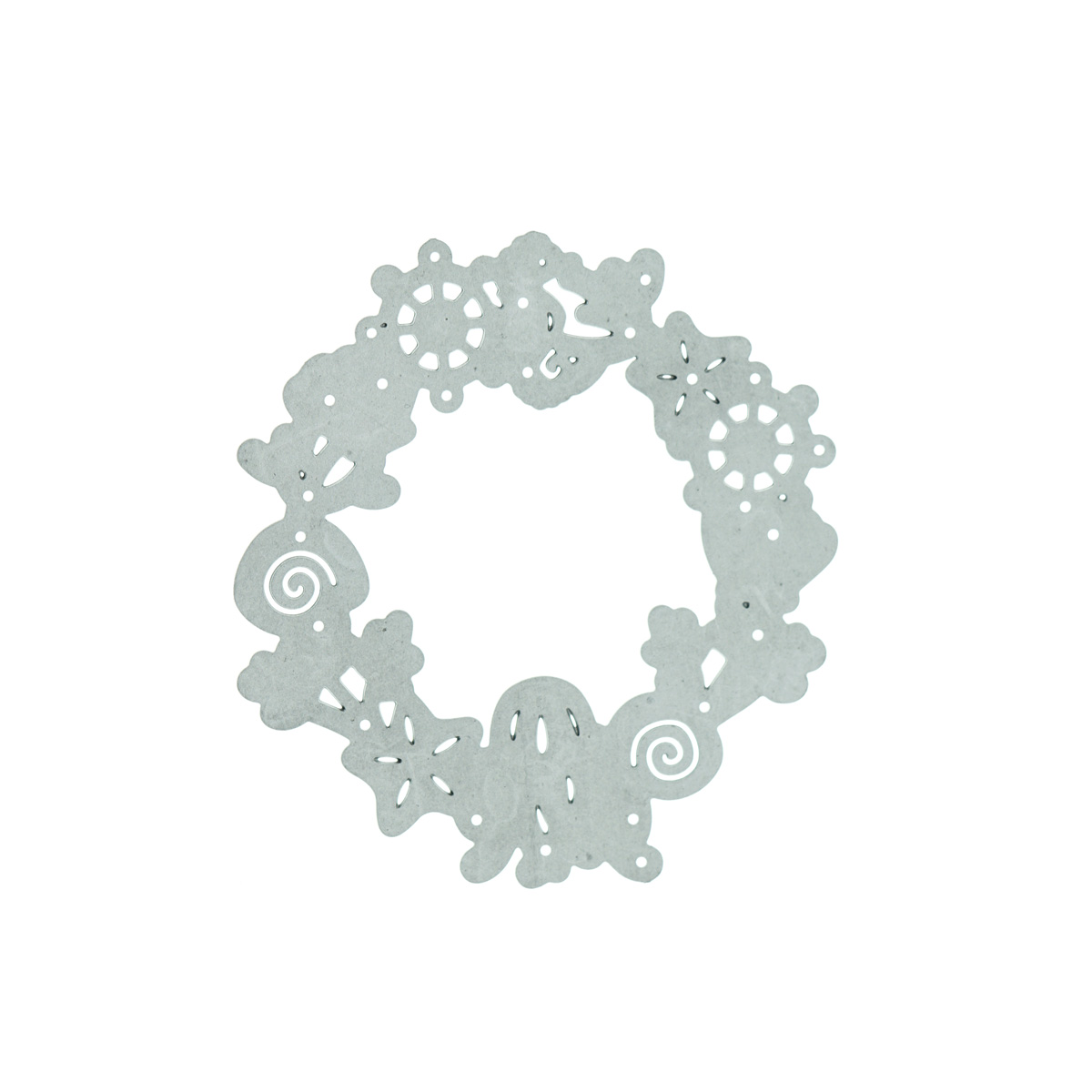 Small Nauticl Wreath Ocean Met - Art Craft Jellyfish ulasan dan harga
