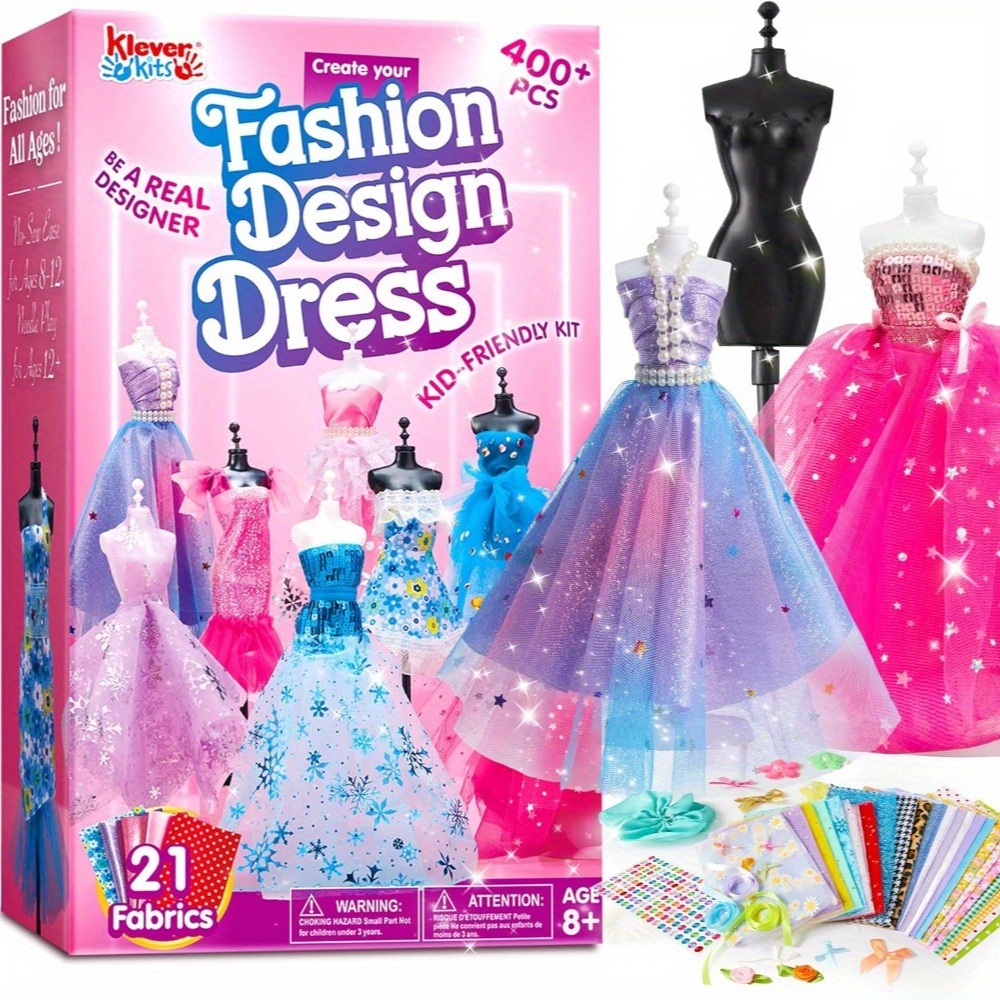 JOYFY 400+PCS Fashion Design C - Art Craft Kits For Kids ulasan dan harga