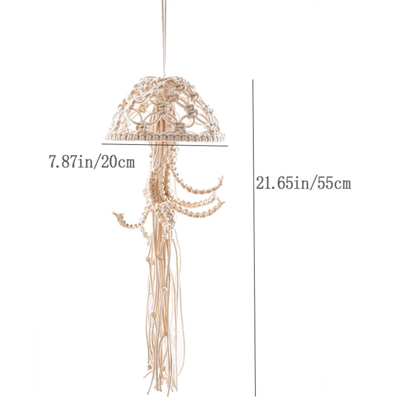 Nordic Jellyfish Shape Hanging - Art Craft Jellyfish ulasan dan harga