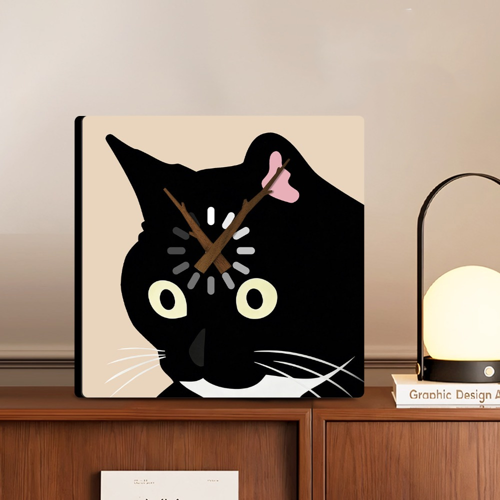 25X25CM Creative Daze Cat Desk - Art Craft Movement ulasan dan harga