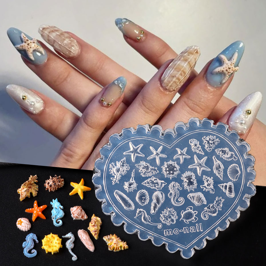 1pc Ocean Theme 3D Silicone Na - Art Craft Jellyfish ulasan dan harga