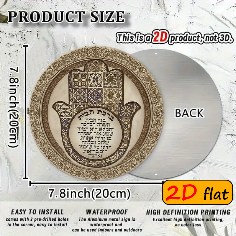 CIFBUY Exotic Hamsa Hand Alumi - Art & Craft Paper Quilling ulasan dan harga