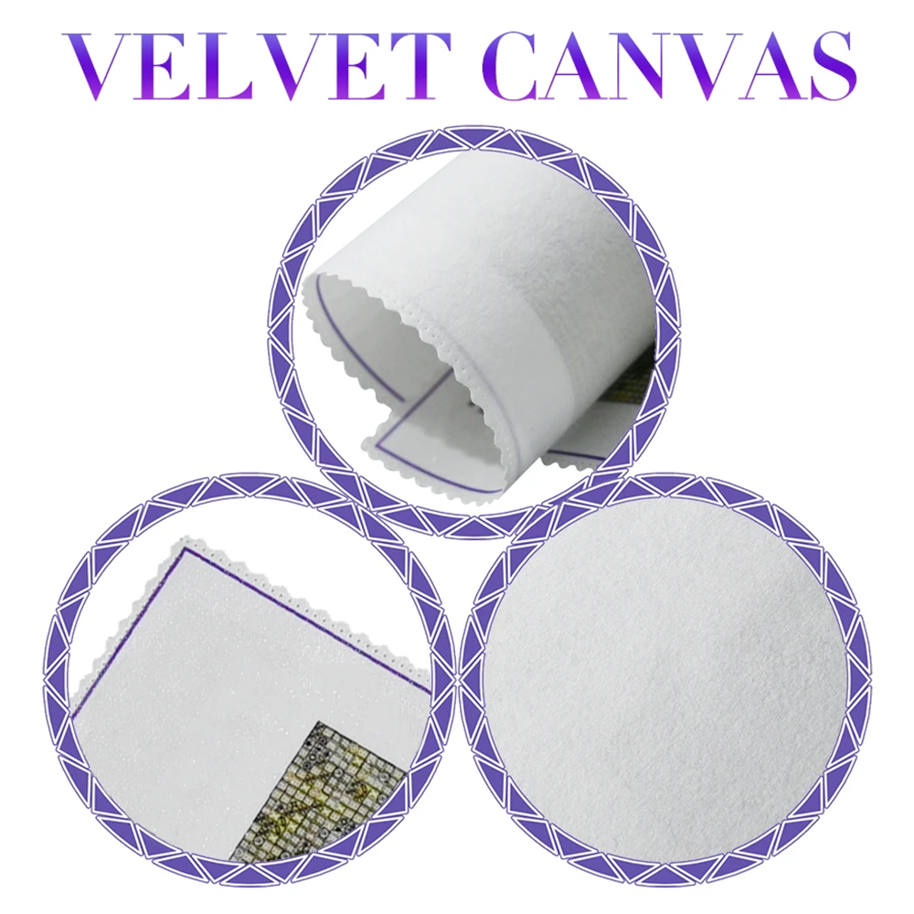 Blank Canvas Diamond painting  - Acrylic Pour Paint ulasan dan harga