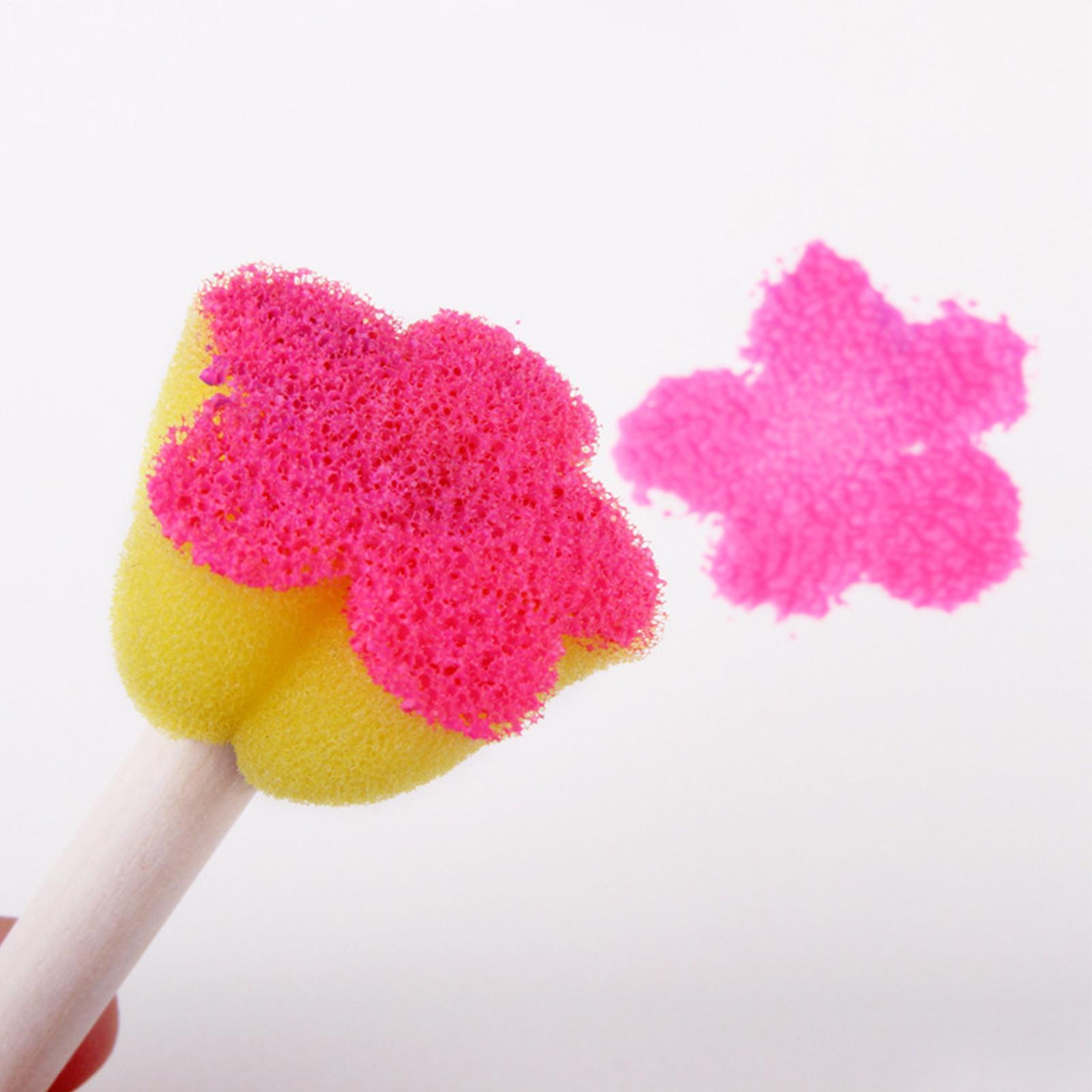 5PCS Reusable Kids Paint Spong - Art Craft Toddlers ulasan dan harga