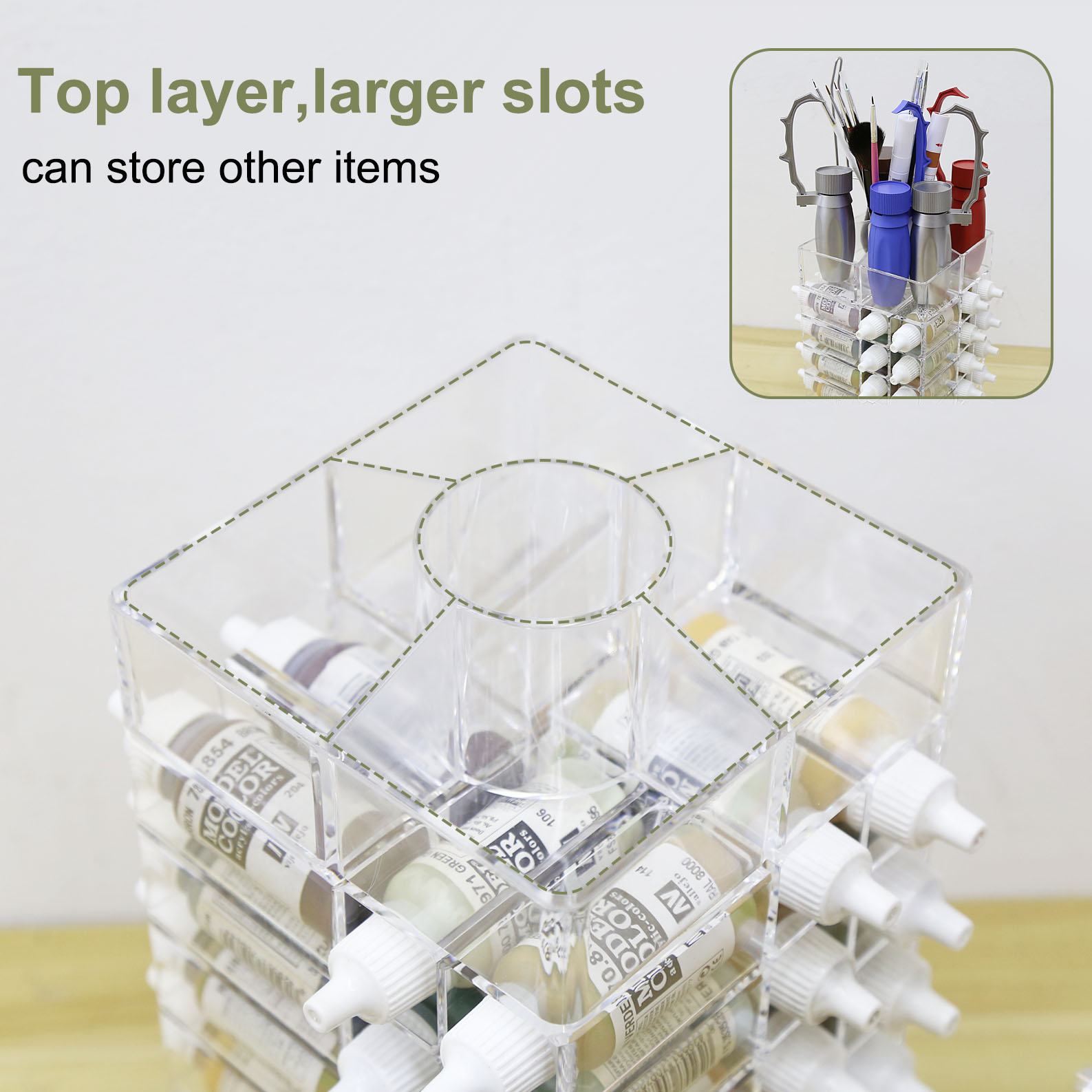 Evemodel 1pc Acrylic Model Pai - Acrylic Pour Paint ulasan dan harga