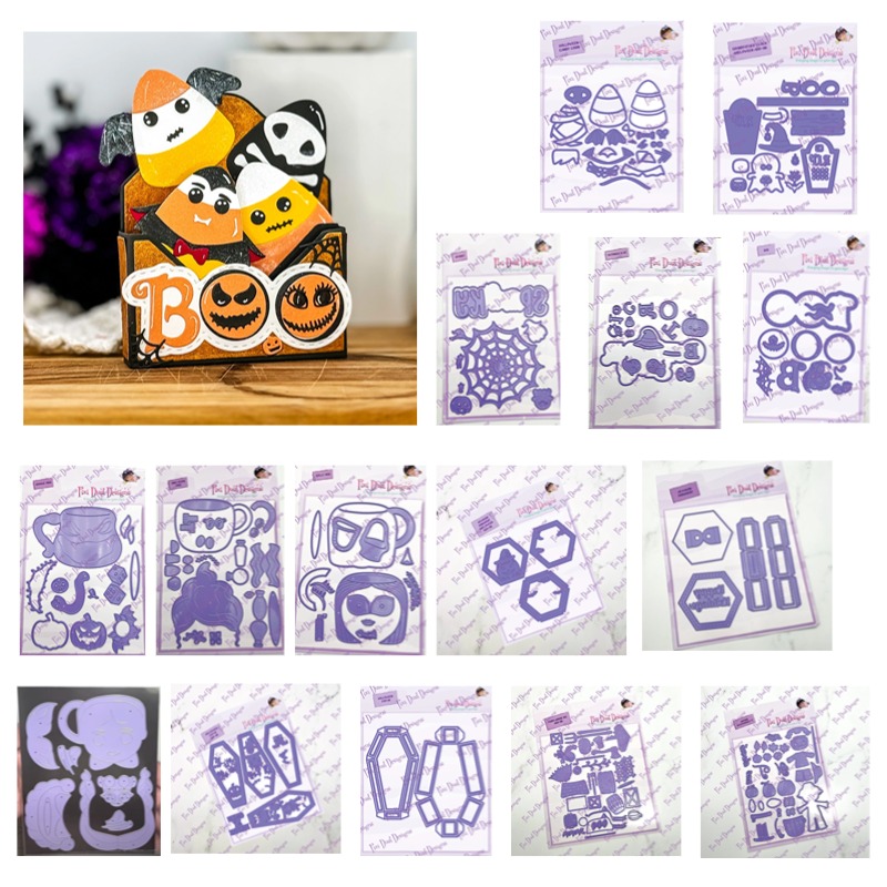 Clock Halloween Candy Boo Mug  - Rubber Stamp Blank ulasan dan harga