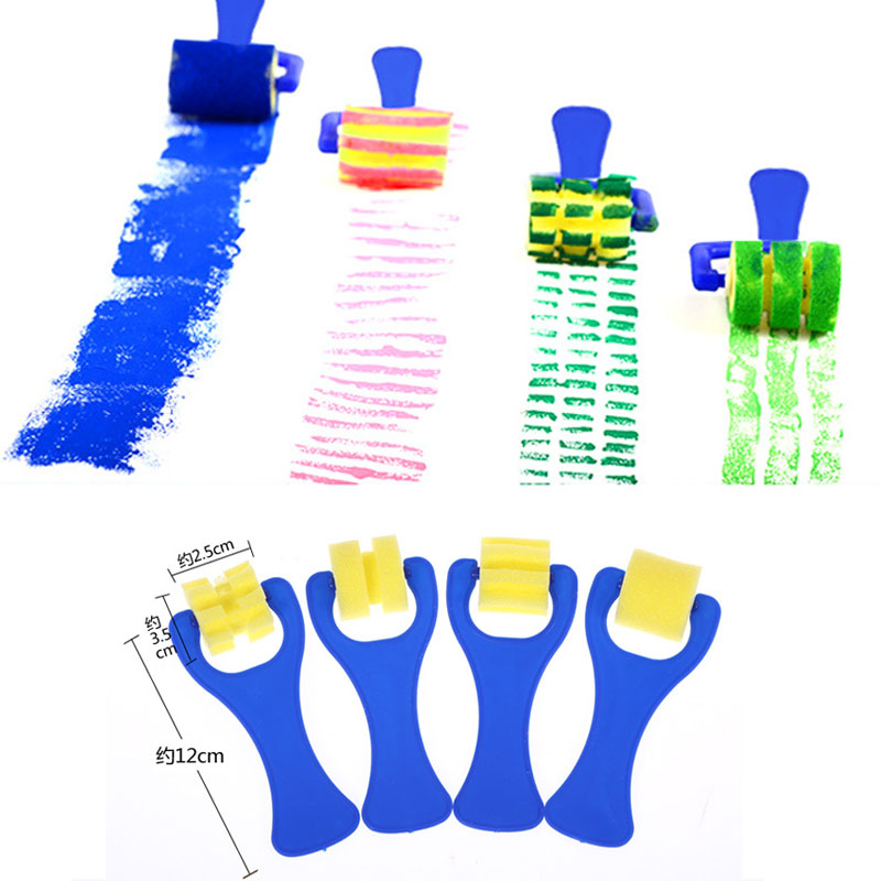 Children Toddler Sponge Stamp  - Art Craft Toddlers ulasan dan harga