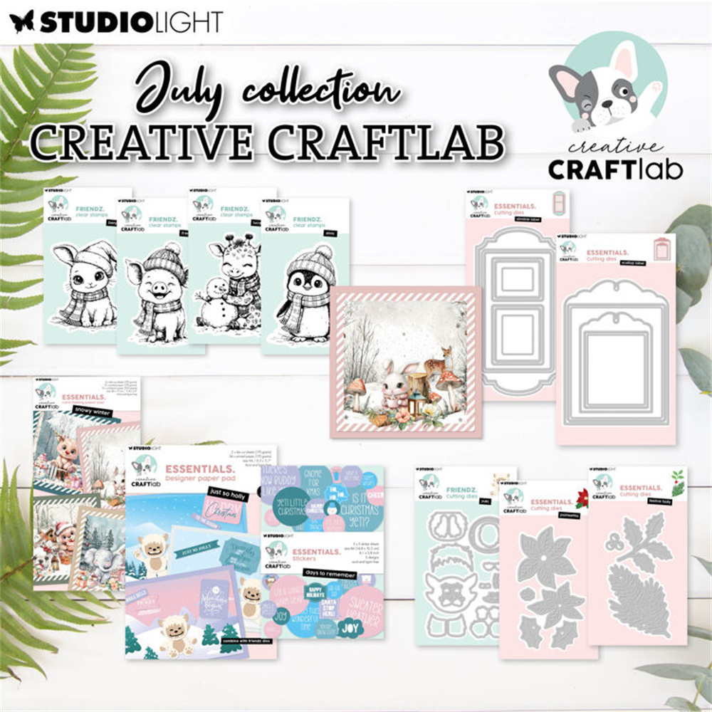 New Christmas Animals Silicone - Rubber Stamp Blank ulasan dan harga