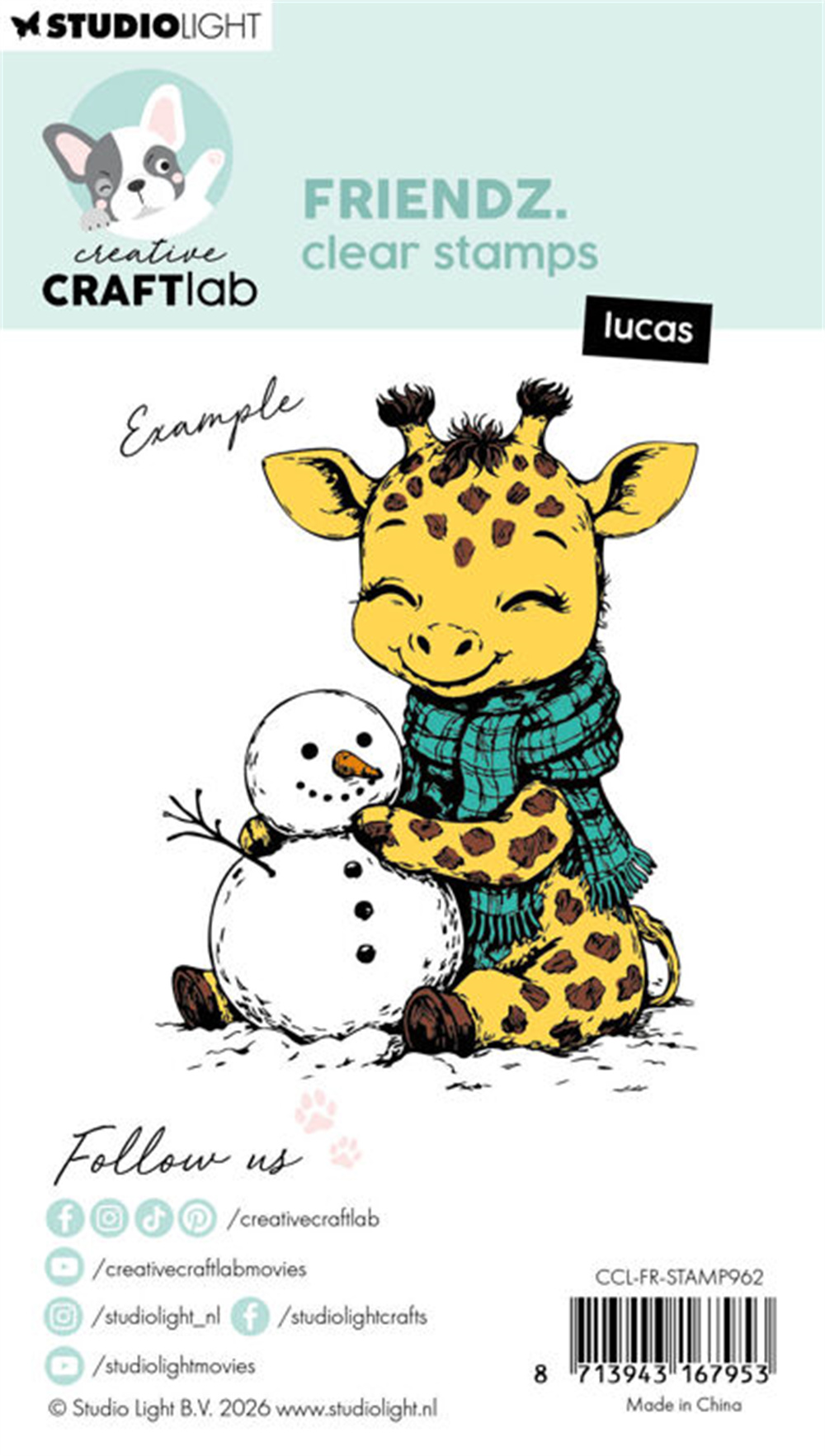 New Christmas Animals Silicone - Rubber Stamp Blank ulasan dan harga