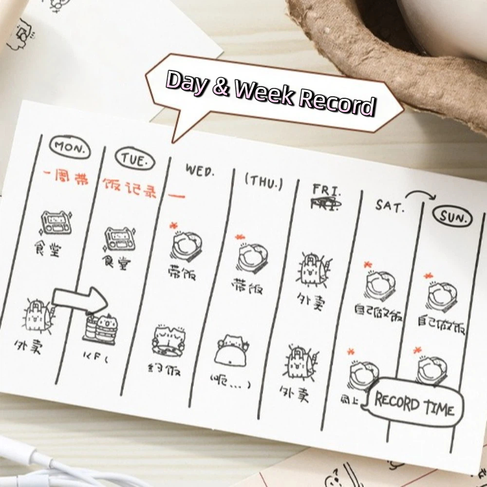 6pcs Cute Design Cat Emotion S - Rubber Stamp Blank ulasan dan harga