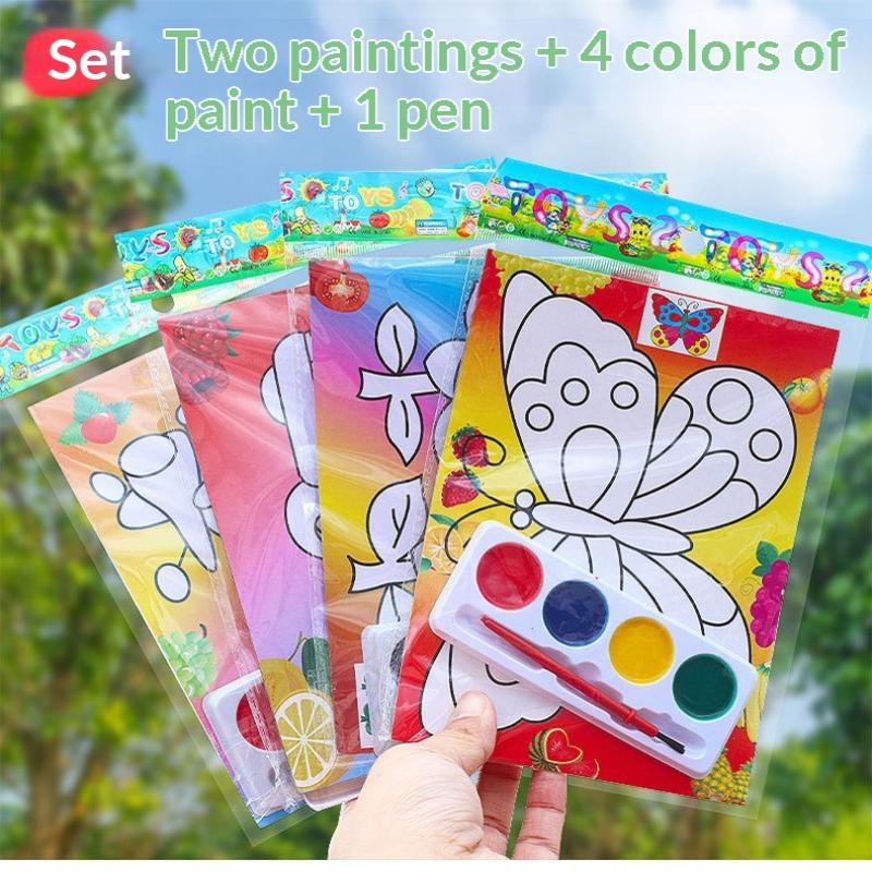 〔NN71〕Children DIY Watercolor  - Art Craft Kits For Kids ulasan dan harga