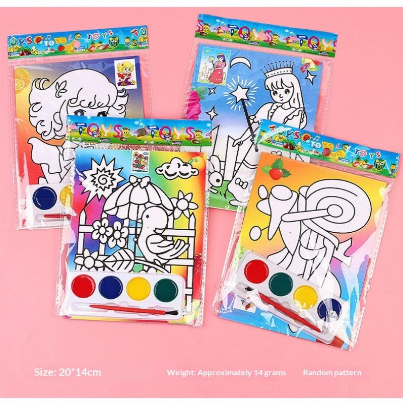 〔NN71〕Children DIY Watercolor  - Art Craft Kits For Kids ulasan dan harga