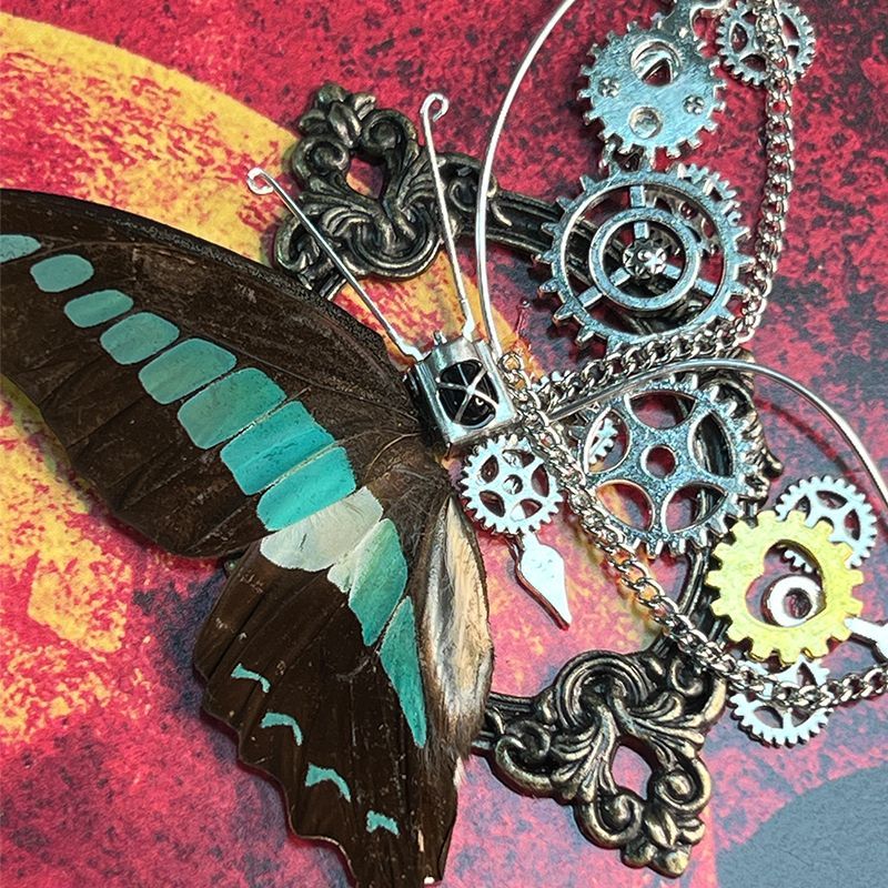 Steampunk Butterfly Frame DIY  - Art Craft In Paper ulasan dan harga
