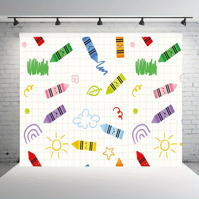 1Crayon Art Background Cloth - - Art Craft Movement ulasan dan harga