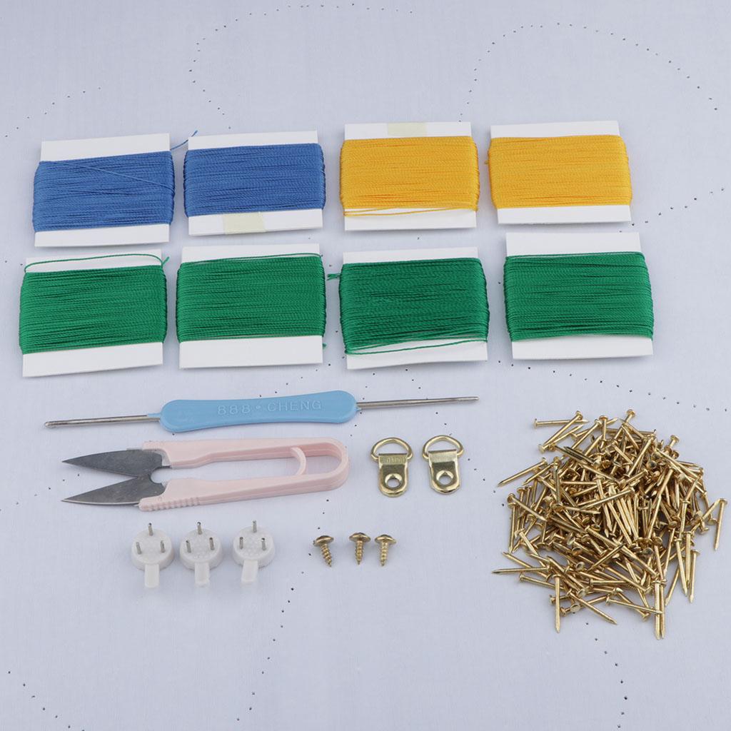 Nail String Art Kit Flower Des - Art Craft Room ulasan dan harga
