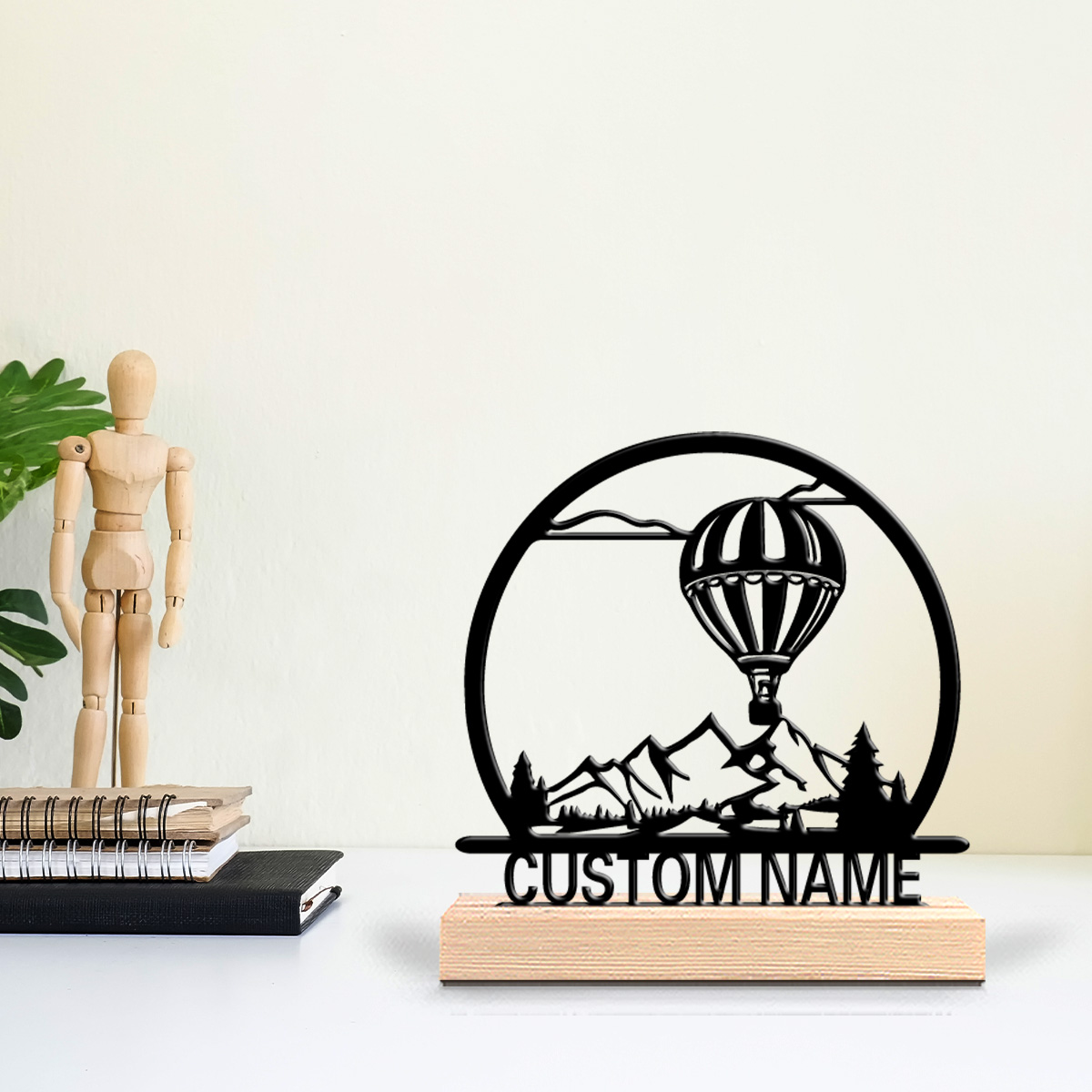 1pc Hot air balloon Customized - Art Craft Room ulasan dan harga