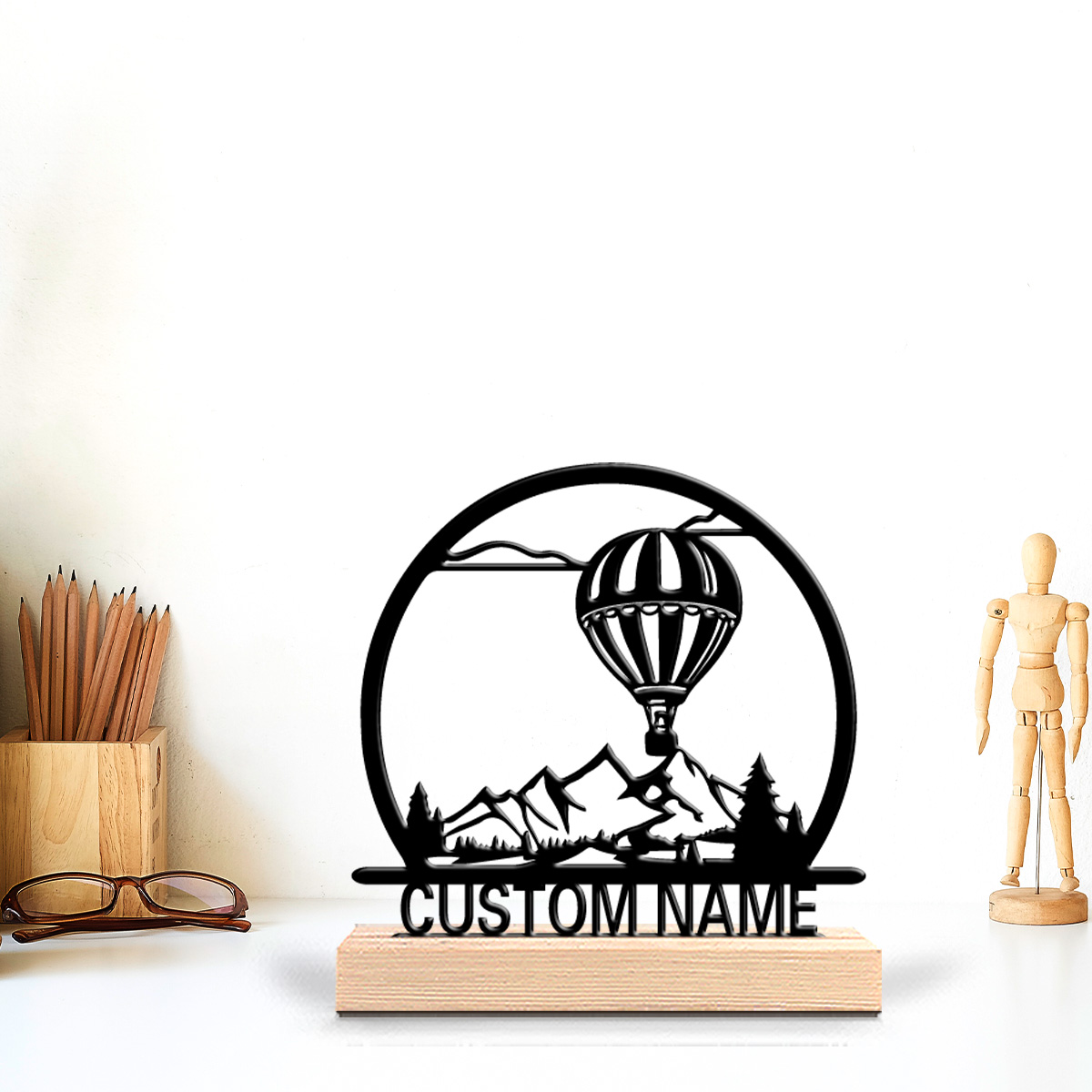 1pc Hot air balloon Customized - Art Craft Room ulasan dan harga
