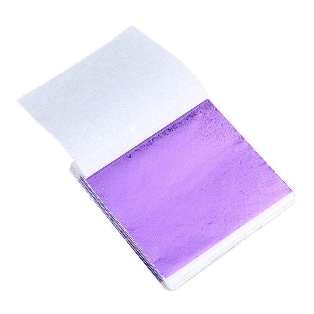 50Pcs 8x8.5cm Gold Leaf Sheets - Art Craft In Paper ulasan dan harga