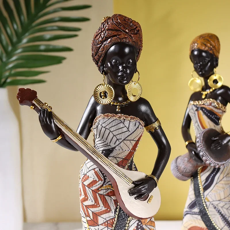 31cm Vintage African style Res - Art Craft Furniture ulasan dan harga
