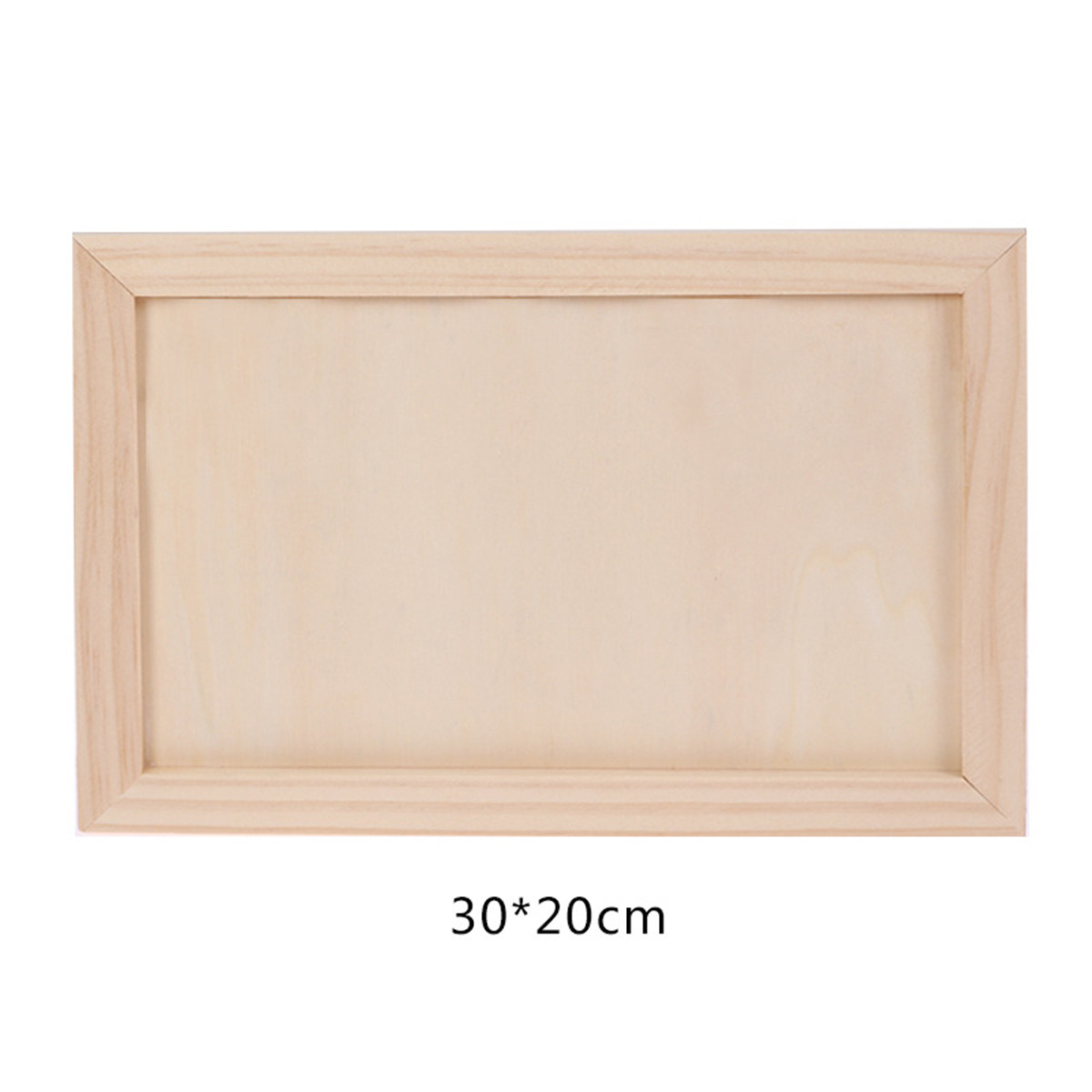 2Pcs Blank Wooden Painting Fra - Art Craft Furniture ulasan dan harga