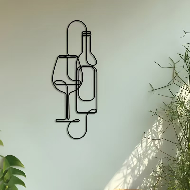 Metal Iron Art Crafts, Line Ar - Art Craft Room ulasan dan harga