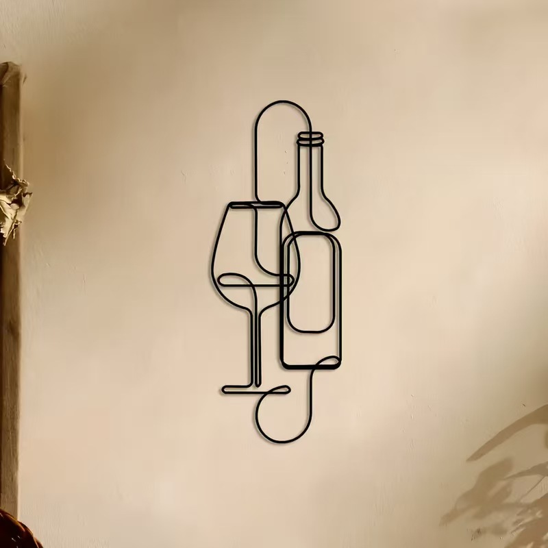 Metal Iron Art Crafts, Line Ar - Art Craft Room ulasan dan harga