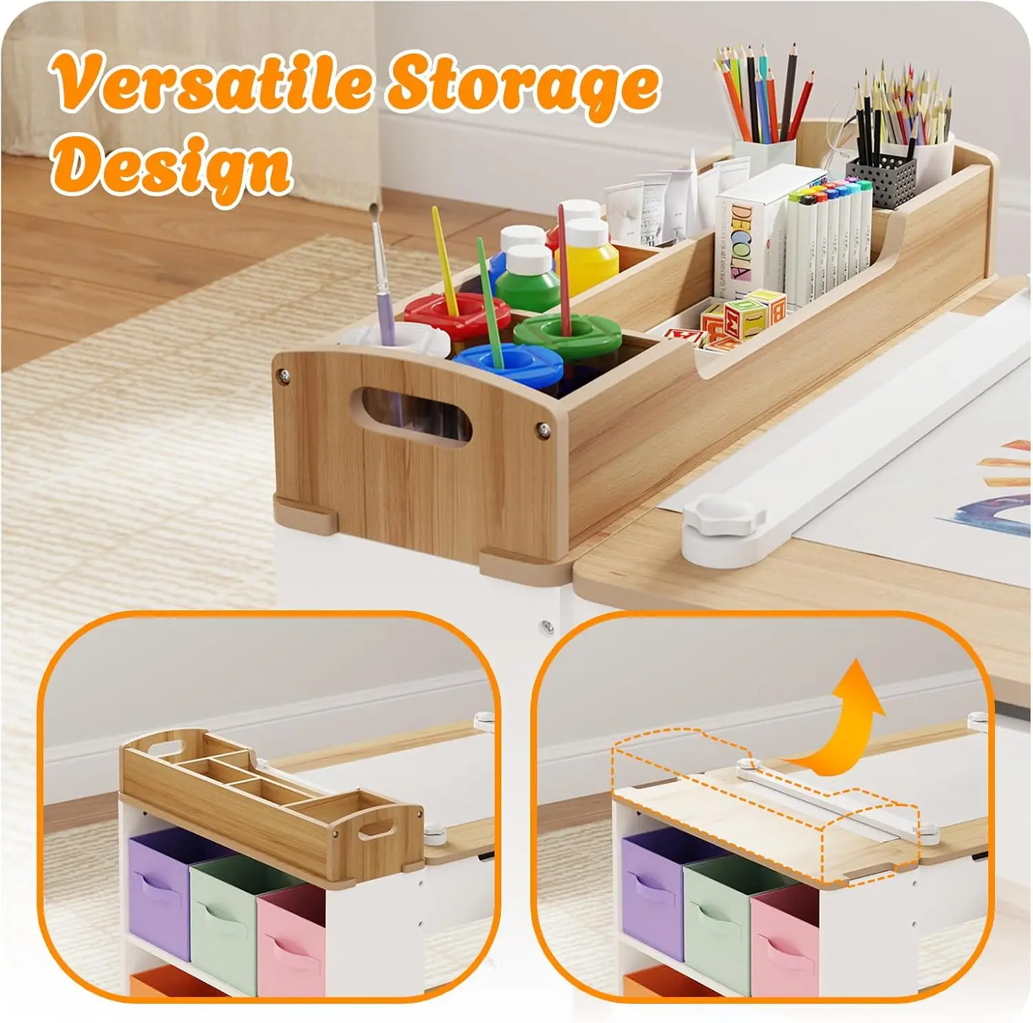 Kids Art Table and Chair Set w - Art Craft Toddlers ulasan dan harga