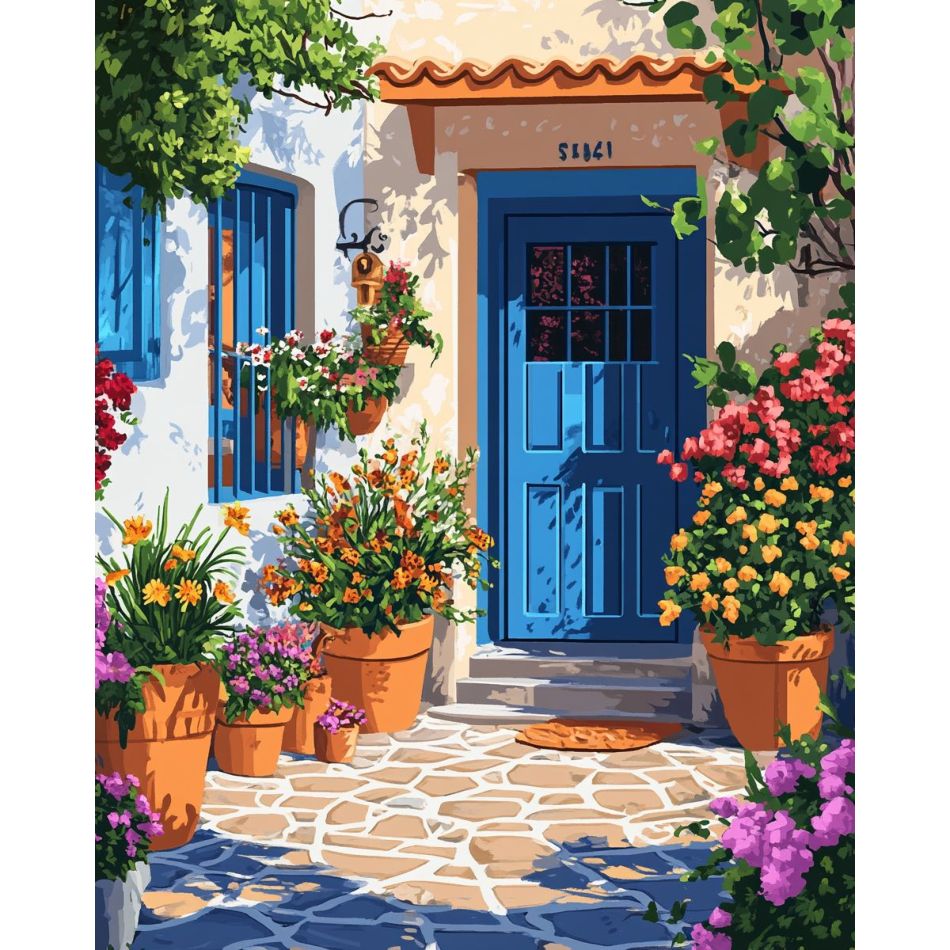 RUOPOTY The Blue Door Diamond  - Art Craft Ideas For Adults ulasan dan harga